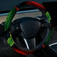 thumbnail image 2 of Fruit 14.5 Inch Printing PVC Leather Steering Wheel Covers Car Wheel Cover Auto Accessories, 2 of 6