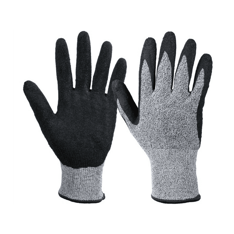 Cut Resistant Gloves Work Gloves Level 5 Hand Protection Gloves for Women  and Men - Gloves for Kitchen, Gardening, Carpentry,  Construction/Mechanical/Auto Industry（L） 