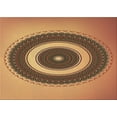 thumbnail image 1 of Ahgly Company Machine Washable Indoor Rectangle Transitional Mahogany Brown Area Rugs, 5' x 8', 1 of 7