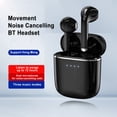 thumbnail image 2 of Auriculares compatibles con Bluetooth Inalámbrico con micrófono Auriculares en la oreja Auriculares de cancelación de ruido Tipo-C Recargable Electrónica Luz de LED blanco tholdsy EL018302-03B, 2 of 7