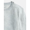 thumbnail image 2 of Athletic Works Girl's Active Core Fleece Crewneck Sweatshirt, Sizes 4-18 & Plus, 2 of 3