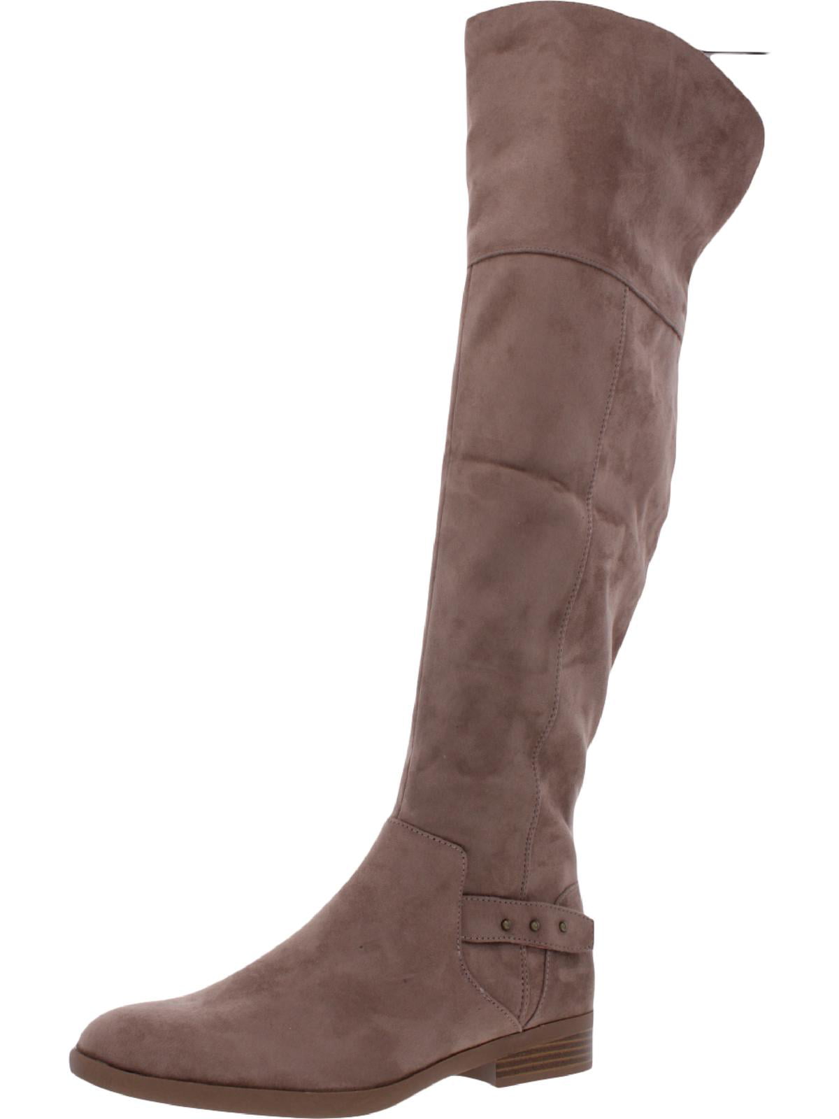 Style & Co Womens Wynterr Suede Almond Toe Knee High Fashion Boots 