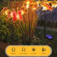thumbnail image 3 of El camino solar de la mariposa enciende la luz cálida de la estaca del LED para la decoración exterior JShteea El nuevo, 3 of 9
