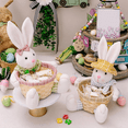 thumbnail image 3 of Easter Candy Dish, Bunny Basket, Storage Gift Box for Table Decor Gift,A, 3 of 6