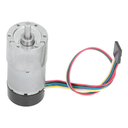 

clearance JGB373530 DC12V Encoder Metal Gearmotor Speed Reduction High Torsion Encoder Gear Motor500RPM