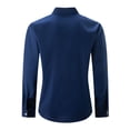 thumbnail image 3 of Blusa y camisa de manga larga con cuello vuelto para hombre, blusa informal de moda con cuello vuelto, camisa transpirable de manga larga, blusa para hombre, 3 of 4