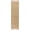 Tan, Medium Brown / Partoun, variant on Hauteloom Charleston Jute Hallway, Kitchen Runner Rug - Contemporary Boho Farmhouse Coastal Modern - Tan, Medium Brown, Beige, Brown, Neutral - 2'6" x 8'