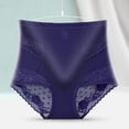 thumbnail image 2 of ShomPort High Waisted Underwear for Women Stretchy Skinny Full Coverage Panties Breathable Lace Briefs, 2 of 7