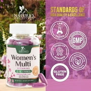 Multivitamin for Women - Complete Daily Womens Multivitamins with Calcium, Folic Acid, Vitamin A, C, D, E, B Vitamins, Zinc and Iron - Vitamins for Bone, Energy & Immune Support - 60 Softgels