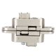 thumbnail image 3 of Bisagra oculta cruzada ajustable de aleación de zinc, accesorios para muebles, herrajes para puerta plegable, 3 of 10
