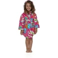 thumbnail image 3 of Girls Robe Cotton Hooded Bathrobe Kids Cover Up Size 3-12, 3 of 5