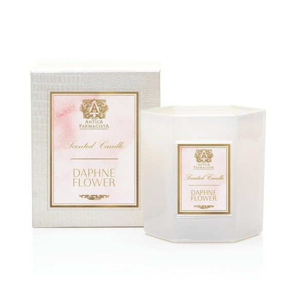Candle Antica Farmacista Daphne Flower con aroma a tres mechas