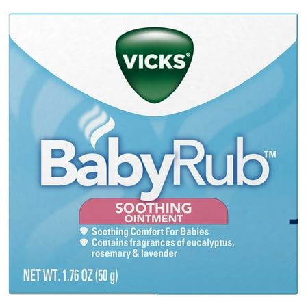 Vicks BabyRub Soothing Ointment, 1.76 Oz