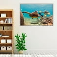 thumbnail image 3 of Hawaiian Green Sea Turtle - Wrapped Canvas Print Wall Art | 48" W x 32" H, 3 of 4