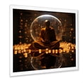 thumbnail image 2 of Designart "Illuminated Awakening I" Buddhism Picture Framed Canvas Prints, 2 of 5