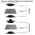 thumbnail image 3 of Car Footrest Pad, ABS Anti-Slip Mat, Fixed Foot Pedal Cover, Universal Fit for General Motors Models, 3 of 8