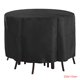 thumbnail image 1 of Muebles de jardín, funda de mesa de forma redonda, funda para sofá, fundas para sofá, sala de estar, exterior, impermeable, a prueba de polvo Scienceny JJ19902-02B, 1 of 6