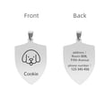 thumbnail image 3 of TWO TREES Pet ID Tag DIY hoja de acero inoxidable para, 3 of 7