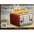 thumbnail image 6 of MegaChef 4 Slice Toaster in Stainless Steel Red, 6 of 6