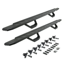 Go Rhino 6965168720T RB30 Running Boards with Mounting Brackets, 2 Pairs Drop Steps Kit For Jeep 20-23 Gladiator (Crew Cab Pickup)