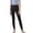 Black, variant on TIREOW Girls High Elasticity Leggings Stretch Snug Fitting Imitation Denim Leggings Pants Elastic Waist Sports Yoga Tight Pants