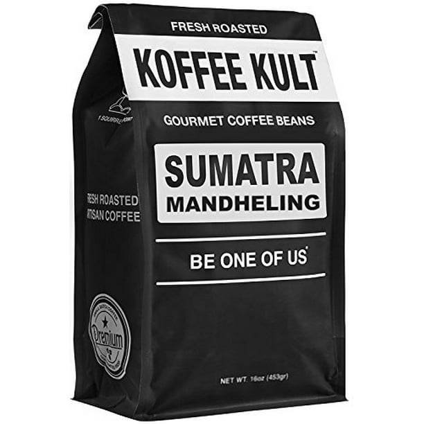Sumatra Mandheling Ground Coffee Fresh Roasted Coffee by
