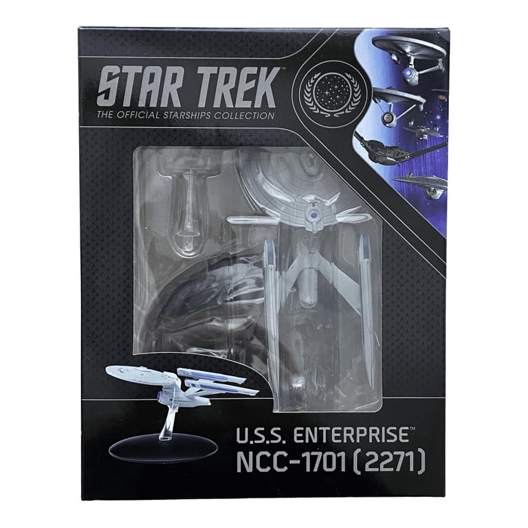イーグルモス　スタートレック　ＵＳＳ　ＮＣＣ－１７０１（２２７１）＃２＆マガジン Eaglemoss Star Trek Starship Replica USS Enterprise NCC-1701 (2271