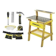Stanley Jr. Kids Handyman Workbench and 6-Piece Toolset, 32 H, 5+