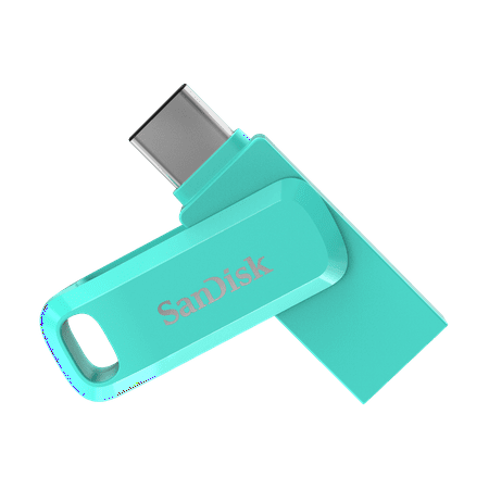UPC: 0619659182410 | SanDisk 256GB Ultra Dual Drive Go USB Type-C Flash Drive  Mint Green – SDDDC3-256G-G46G
