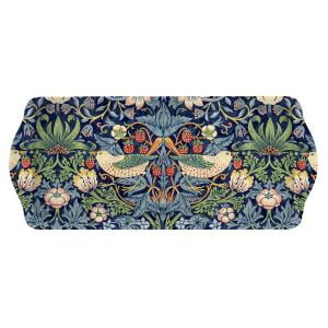 

PIMPERNEL Strawberry Thief Blue (Morris & Co) Sandwich Tray 15.25 x 6.5