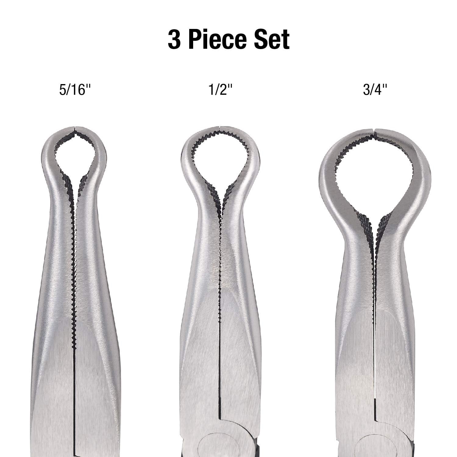 Sunex 3703V 3 Piece 11" Long Reach Hose Gripper Pliers Set