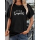 thumbnail image 2 of Just Call Me Cupid" Women's 100%cotton T-Shirt - Funny Graphic, Casual Short Sleeve, Perfect for Valentine's Day & Casual Attire - Comfortable Round Neck Tee in Black, Sizes S-2XL Tee For Adult, Men,, 2 of 5