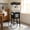 Black, variant on iCapeson 8oz Vintage Popcorn Machine with Cart, 650W Commercial Popper with Stirring Kettle & Heated Deck, 2 Gallon Rolling Cart for Parties Home Theater, Black