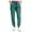 Green, variant on Womens Scrub Pants - Soft Stretch Yoga Style with Pockets, Slim Drawstring Jogger Scrubs Green, XXL