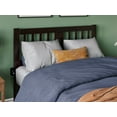 thumbnail image 3 of AFI Tahoe 14" Full Wood Platform Bed with Slatted Headboard and Footboard, Espresso, 3 of 7