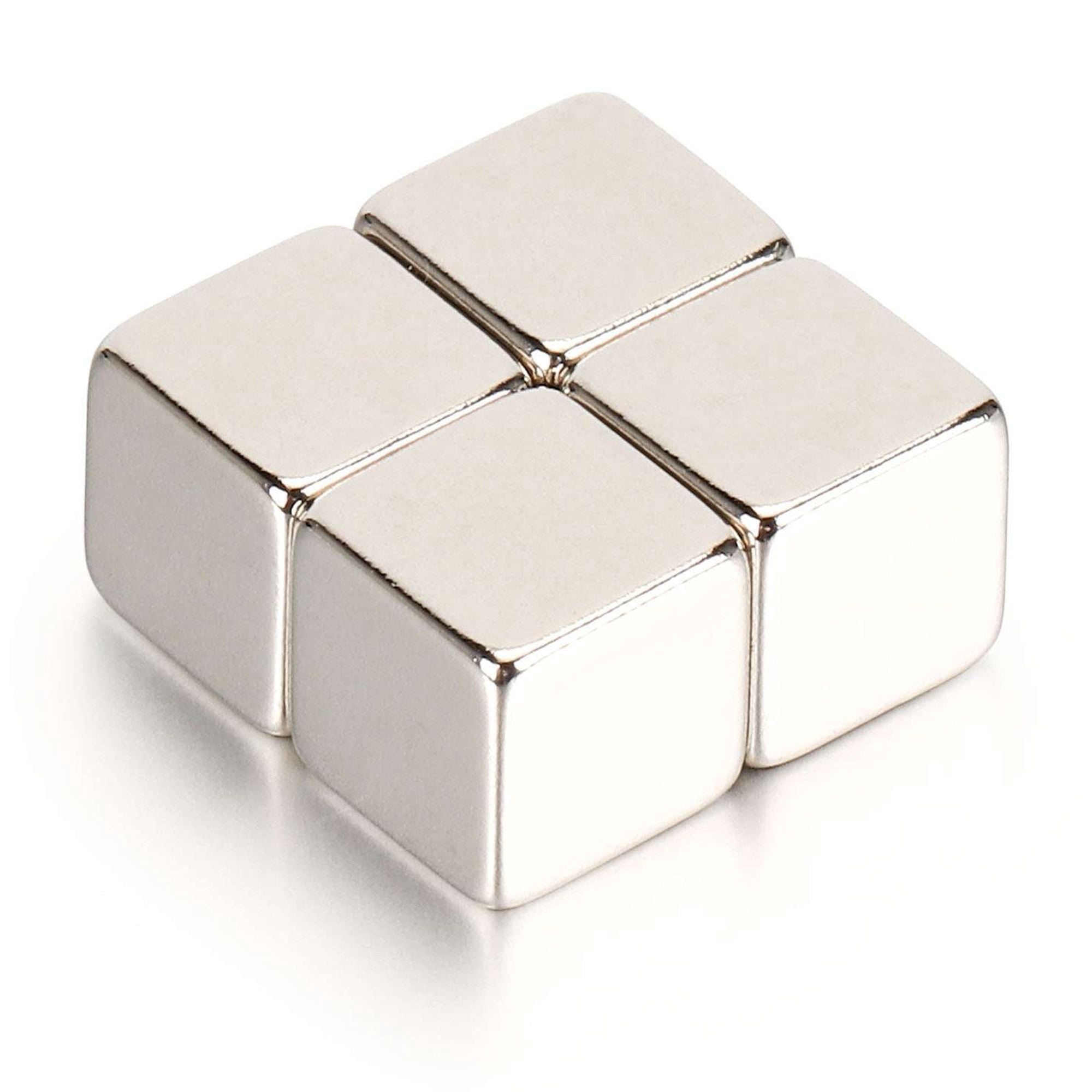 Spencer 80Pcs Cube Neodymium Magnets - 8x8x8mm Rare Earth Block Square Magnets Grade N45 Magnets Fridge Magnets for Office, DIY Crafts, Science, Whiteboard