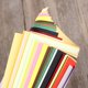 thumbnail image 3 of 250 Uds. Papel de Origami de colores, papel artesanal, juego DIY, calcomanías de papel plegables para niños, artesanía a mano de guardería, 50 colores, 3 of 7