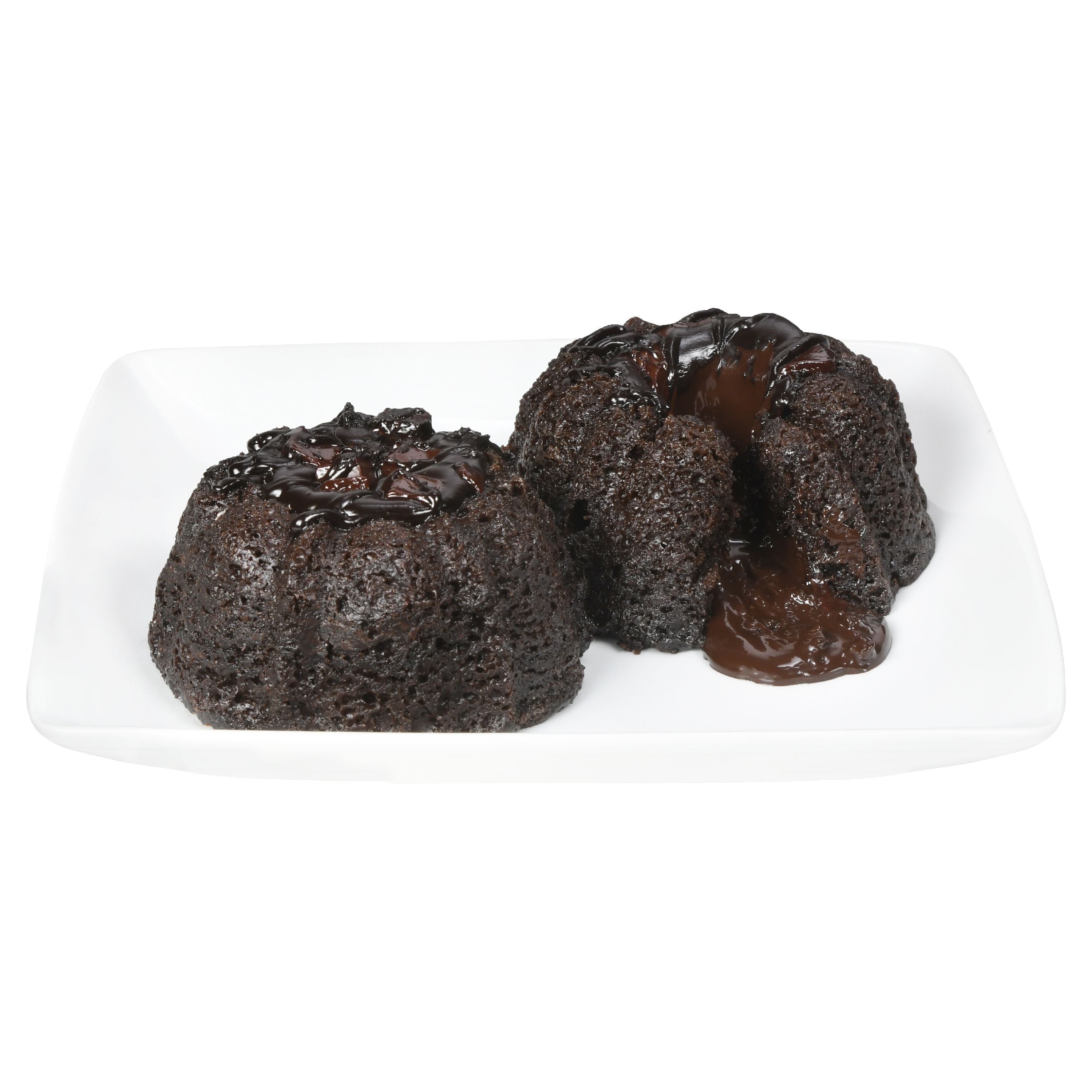 Marketside Chocolate Molten Lava Cake, 10 oz, 2 Count