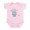 Petal Pink, variant on CafePress - Cuterobot Body Suit - Baby Light Bodysuit, Size Newborn - 24 Months