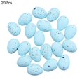 thumbnail image 1 of 20/50 Uds huevos de Pascua de espuma decoraciones felices de Pascua pintados, 1 of 4