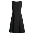 thumbnail image 5 of Evan Picone Women's Essential Multi Seam Sleeveless Dress, 5 of 6