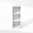 thumbnail image 4 of Furinno Reed 3-Tier Open Shelf Multipurpose Bookcase, Storage Organizer, White, 4 of 8