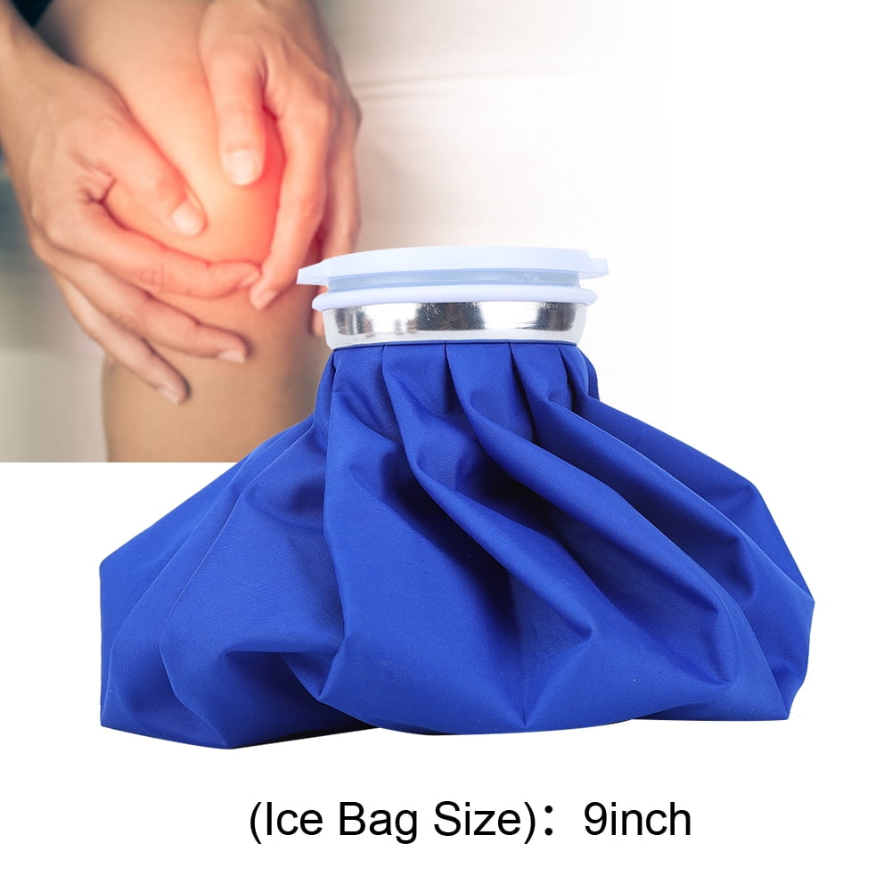 Cold Therapy Ice Pack Bag, Waterproof Reusable Ice Bags for Osteoarthritis Relief, Support Strap Included for Hands-Free Application (Ideal for Hot & Cold Therapy Sessions)