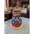 thumbnail image 4 of Hot wheels-adorno de pastel de coche de fuego, suministros de fiesta de feliz cumpleaños para niños, regalos, favores de fiesta de Baby Shower, decoraciones de mesa, 4 of 5