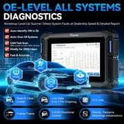 VDIAGTOOL Bidirectional Scan Tool VD70 Lite, OBD2 Scanner Diagnostic Tool with 31+ Resets, 2026 Scanner for Car, Full System Scan, Free Update