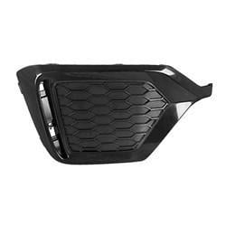 2017-2019 Honda Civic Hatchback Grille Rear Driver Side Matte Black Exclude Type R Model