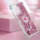 thumbnail image 4 of Funda para Xiaomi POCO F5 5G con Brillo Líquido Flotante, Purpurina, Parachoques y Anillo Giratorio Soporte, 4 of 5