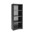 thumbnail image 1 of CorLiving Quadra Engineered Wood 4-Tier Adult Bookcase with 3 Adjustable Shelves, 1 of 4