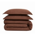 thumbnail image 6 of Brooklyn Loom Solid 100% Linen 3-Piece Full/Queen Duvet Set in Brown, Linen , Adult, All Season, OEKO-TEX Certified, 6 of 9
