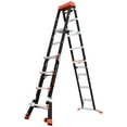 thumbnail image 2 of Little Giant Select Step, 5'-8', Fiberglass Adjustable Stepladder, 375 lbs. Weight Capacity, 2 of 10